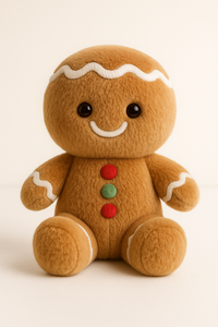 OEM personalizzato natale simpatico cartone animato <span class=keywords><strong>orsacchiotto</strong></span> di Babbo Natale uomo di pan di zenzero alce peluche per festa <span class=keywords><strong>vestito</strong></span> su ornamento bambola - Product Image 4