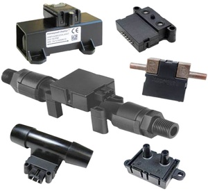 Sensores Digitales de Flujo de Aire Serie HAF HAFUHM0010L4AXT para Medir el Flujo Másico de Aire y Otros Gases No Corrosivos - Product Image 2