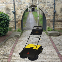 Mini balayeuse de sol manuelle Magic Walk-Behind New Condition Manual Sweeper Poussée