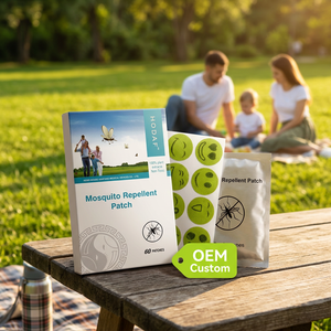 Autocollant Répulsif Moustiques Longue Durée à Base d'Huile Végétale pour Poussette Bébé, Voyage, Camping OEM ODM - Product Image 1