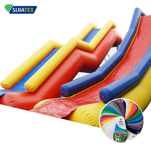 Direktverkauf ab Werk: Farbenfroher, Sicherer und Stabiler PVC-Laminierter Stoff für Aufblasbare Burgen und Hüpfburgen - Product Image 1