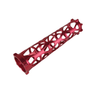 Tube en aluminium creux usiné CNC 4 axes sur mesure OEM de précision pour instruments haut de gamme