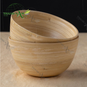 Meilleures ventes de bols en bambou naturel Thanh Nam de haute qualité fabriqués au Vietnam pour les repas - Product Image 4