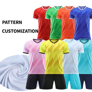 ชุดฝึกฟุตบอลของผู้ชายชุดเสื้อเจอร์ซี่ทีมพิมพ์ลายสำหรับผู้ใหญ่เหมาะกับการปรับแต่งกีฬา - Product Image 4