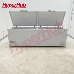 Congelador horizontal eléctrico uno/dos/tres/cuatro puertas supermercado clima fresco refrigerador con compresor - Product Image 6