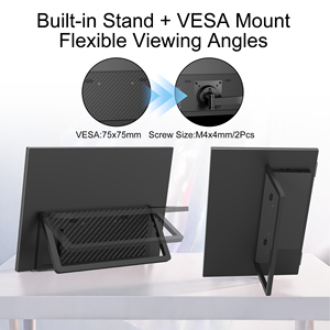 <span class=keywords><strong>Monitor</strong></span> Portabel 14 Inci FHD 1080P IPS 60Hz Layar Kedua Laptop Tipe C Dudukan Dapat Disesuaikan VESA 75x75 untuk Perjalanan Kantor - Product Image 5