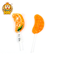 Fabricant vente en gros collations fruits mélangés sucettes en forme de fruits et légumes de dessin animé drôle bonbons durs bonbons pour enfants