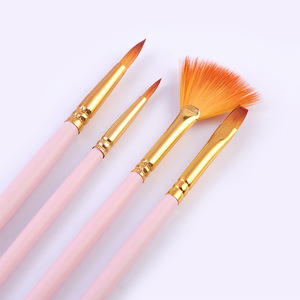 Juego de 12 Pinceles de Acuarela con Mango de Madera y Nylon para Artistas, Venta al Por Mayor - Product Image 2