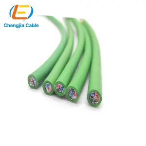 YY1006 4X2X0.3 (22AWG) PVC Insulated wire Petp pvc pur Control Cable Communication Transmission Cable High Flexible Track Cable