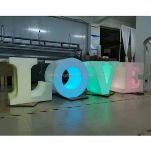 Base per Tavolo in Polistirolo con Lettere Grandi '<span class=keywords><strong>Love</strong></span>' per Decorazioni Matrimoniali - Product Image 6