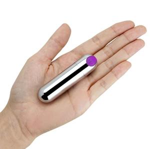 USB şarj güçlü kurşun vibratör kadın klitoral stimülatörü vajinal G Spot mastürbasyon 10 hız vibratörler yetişkin seks oyuncakları % - Product Image 1