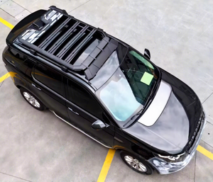 Piattaforma e Scala da Tetto in Alluminio per Land Rover Freelander Range Rover <span class=keywords><strong>Discovery</strong></span> <span class=keywords><strong>Sport</strong></span> - Ideale per Campeggio e Viaggi su Strada - Product Image 2