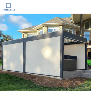 Pérgola <span class=keywords><strong>de</strong></span> <span class=keywords><strong>Aluminio</strong></span> TIMESTILL con <span class=keywords><strong>Lamas</strong></span>, Pérgola <span class=keywords><strong>de</strong></span> <span class=keywords><strong>Aluminio</strong></span> <span class=keywords><strong>para</strong></span> Exteriores <span class=keywords><strong>de</strong></span> 4x6 m, Resistente al Viento - Product Image 6