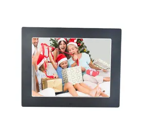 New Custom Made Metal 10.1 Inch Digital Photo Frame 1024*768 With Motion Sensor For Loop Video Play