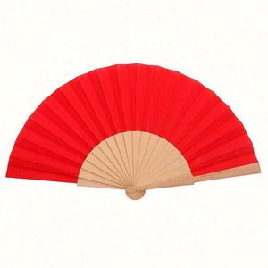 Factory Direct 23cm Portable Foldable Wooden Fabric Handheld Fans Carved Animal Design Custom Logo Advertising Promotion <b>Gift</b> - Product Image 3