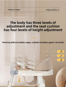 Best Foldable Baby <b>Push</b> <b>Walker</b> with Anti-O-leg Anti-rollover, Music, and 3-in-1 Design for 6-18 Months - Product Image 4