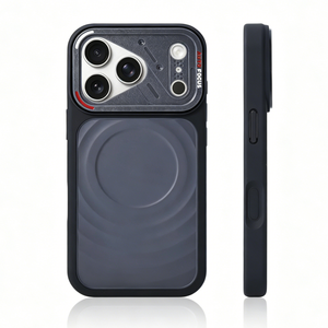Funda Magnética Mate con Textura de Ondas de Agua de Lujo para iPhone 17 12 13 14 15 16 Pro Max, Carga Inalámbrica, Antigolpes - Product Image 1