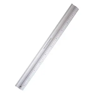 Laser Etched Anodized Aluminum Triangular Scale Flat Aluminum Ruler Engineering Architectural Mechanical Drafting Plastic