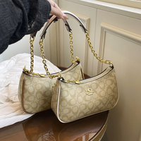 Bolso Cruzado Ligero de Moda, Material PU con Forro de Poliéster, Cierre de Cremallera, Decorado para Uso Diario