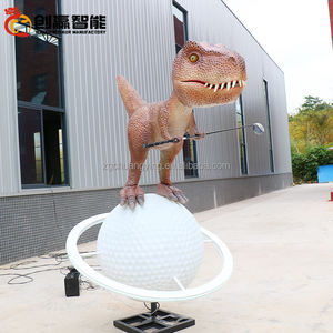 Petite attraction animatronique de dinosaure de Tyrannosaurus <span class=keywords><strong>rex</strong></span> pour le terrain de golf - Product Image 2