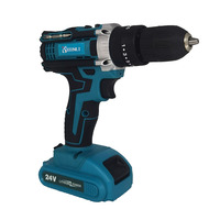 Perceuse multifonction 21V, alimentée par batterie au lithium, pour les tâches de perçage, de vissage et de martelage