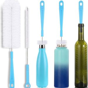 Hot Selling 16" <b>Long</b> Bottle <b>Brush</b> Cleaner for Water Bottle <b>Long</b> <b>Handle</b> Bottle <b>Brush</b> for <b>Cleaning</b> Thermos Narrow Neck - Product Image 1