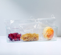 Pochette à fermeture éclair avec logo personnalisé Sac à fermeture éclair de qualité alimentaire pour le stockage des fruits et légumes Sac à zip-lock transparent pour l'emballage alimentaire