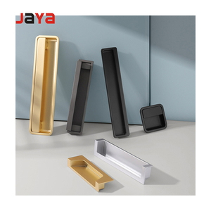Kak — poignées de <span class=keywords><strong>porte</strong></span> <span class=keywords><strong>coulissante</strong></span>, pour montage de meubles, système moderne, fente encastrée et fermoir - Product Image 1