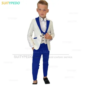 Ensemble de costumes pour garçons poussiéreux gilet pantalon 3 pièces activités scolaires de retour ensembles de tenues de smoking formels pour fêtes d'enfants - Product Image 5