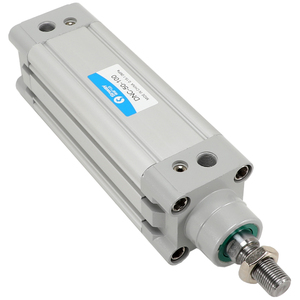 Kleiner Druckluft-Pneumatik zylinder der DNC-Serie Kompakt, der mit Lager kolbens truktur SMC-Typ wirkt - Product Image 1