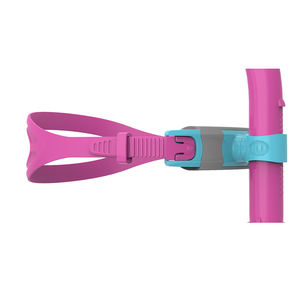 रंगीन सिलिकॉन पानी के पानी के नीचे खेल स्कूबा श्वास ट्यूब डाइविंग लबॉल स्नॉर्कल के साथ ललाट स्नॉर्कल - Product Image 4