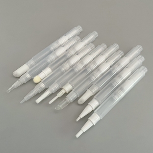 2ml Rỗng rõ ràng bút cho Son bóng răng làm trắng lớp biểu bì dầu Gel Xe cảm ứng lên sơn rỗng bấm vào mỹ phẩm bút với bàn chải - Product Image 4