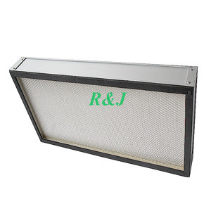 Bộ lọc HEPA HVAC ngành công nghiệp không khí H13 phương tiện truyền thông loại bỏ bụi Bộ lọc HEPA 24*24*2 OEM than hoạt tính các công ty sản xuất H14 bộ lọc - Product Image 4