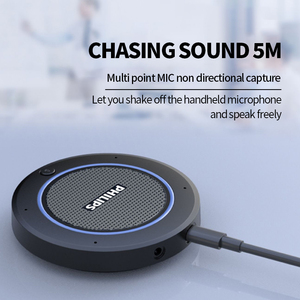 <span class=keywords><strong>Philips</strong></span> ban đầu Loa di động điện thoại với micro echo Loa máy tính để bàn hội nghị loa cho cuộc họp pse0400 - Product Image 3