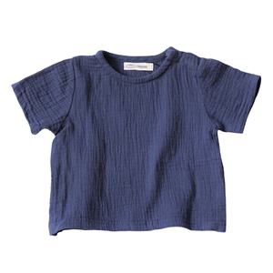 100% t-Shirt da bambino <span class=keywords><strong>in</strong></span> <span class=keywords><strong>mussola</strong></span> <span class=keywords><strong>di</strong></span> <span class=keywords><strong>cotone</strong></span> a doppia garza t-Shirt da bambina <span class=keywords><strong>vestiti</strong></span> per bambini - Product Image 1