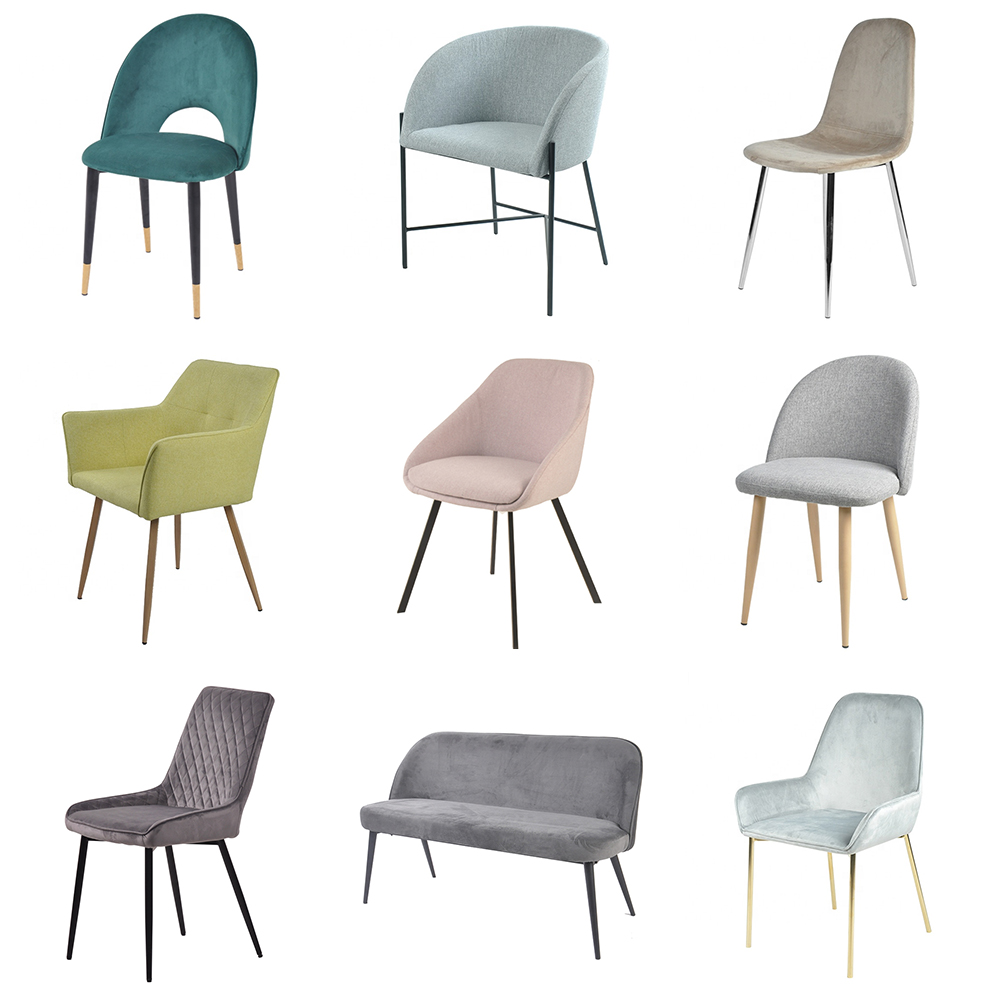 Casual Hollow Eames Plastic Dining Chair 48*43*83cm Solid Wood Legs