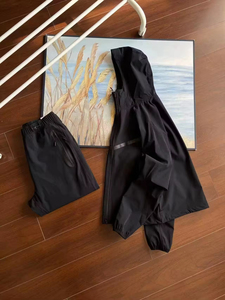 ชุดกีฬาออกกำลังกายสำหรับผู้ชายชุดวิ่งออกกำลังกายแบบวอร์มสำหรับผู้ชายชุดวอร์มแฟชั่นคลับอินเทรนด์ - Product Image 4