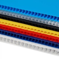 Feuille creuse ondulée en polypropylène Pp à bas prix Boîte de rangement de logo de taille personnalisée Feuille de plastique de cargaison pour paquet