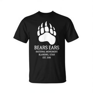 Camiseta del Monumento Nacional Bears Ears, Unisex, Cuello Redondo, Manga Corta, Algodón, para Adultos, Actividades Promocionales - Product Image 2