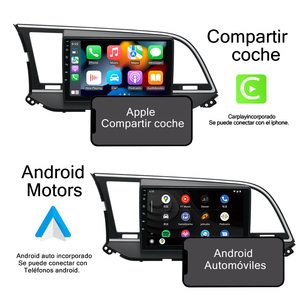 New Android 10.0 HD 9.1 "Màn hình cảm ứng đài phát thanh và TV Phụ kiện cho Hyundai Elantra 2016 2017 2018 - Product Image 3