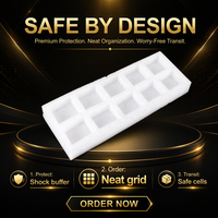 Inserts d'emballage personnalisés en mousse EPE : Protection antichoc haute performance pour le transport intensif