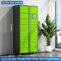 Casier de livraison intelligent extérieur BL-SLG06 pour colis, station de livraison pour les communautés résidentielles, armoire de stockage en libre-service