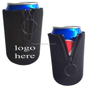 I supporti in Neoprene sono dotati di una cerniera per bevande sportive e bevande analcoliche e altre bottiglie 330ml o meno isolanti per bevande - Product Image 2