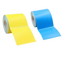 Papier d'étiquettes codes-barres thermiques autocollants, résistant aux intempéries, écologique et durable, 100x100 60x40 50x30, pour usage agricole, rectangulaire