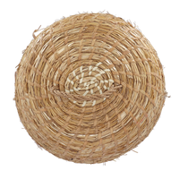 Esschert Design Einfach Schnell Preiswert Leicht Leicht zu bewegen Hand gewebter Stroh bienenstock, Bienen haus