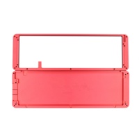 Boîtier de clavier personnalisé, fraisage cnc, laiton anodisé, en acier inoxydable, en polycarbonate, 1 pièce