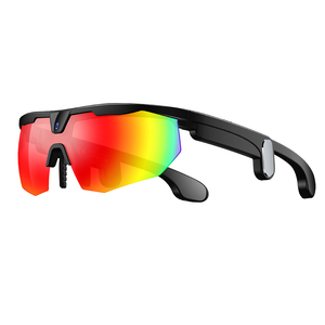 Lunettes de soleil de sport TKYUAN Fashion avec caméra 800W, lecture de musique, Chat GPT, course, ski, traduction, IA, lunettes intelligentes, vidéo 1080P - Product Image 1