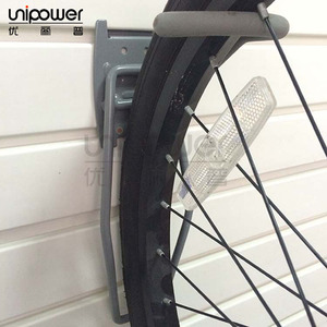 Canasta de almacenamiento resistente Unipower para bicicletas, con gancho en forma de J para montaje en pared, para soporte de bicicletas en garaje. - Product Image 4