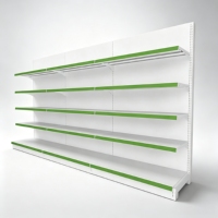 Étagères de présentation pour magasins de détail OEM / Rayonnages muraux de haute qualité pour supermarchés et marchés généraux