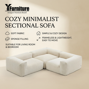 Divani Moderni per Piccoli Appartamenti, Comodi e Accoglienti, Divani Componibili Compressi - Product Image 5